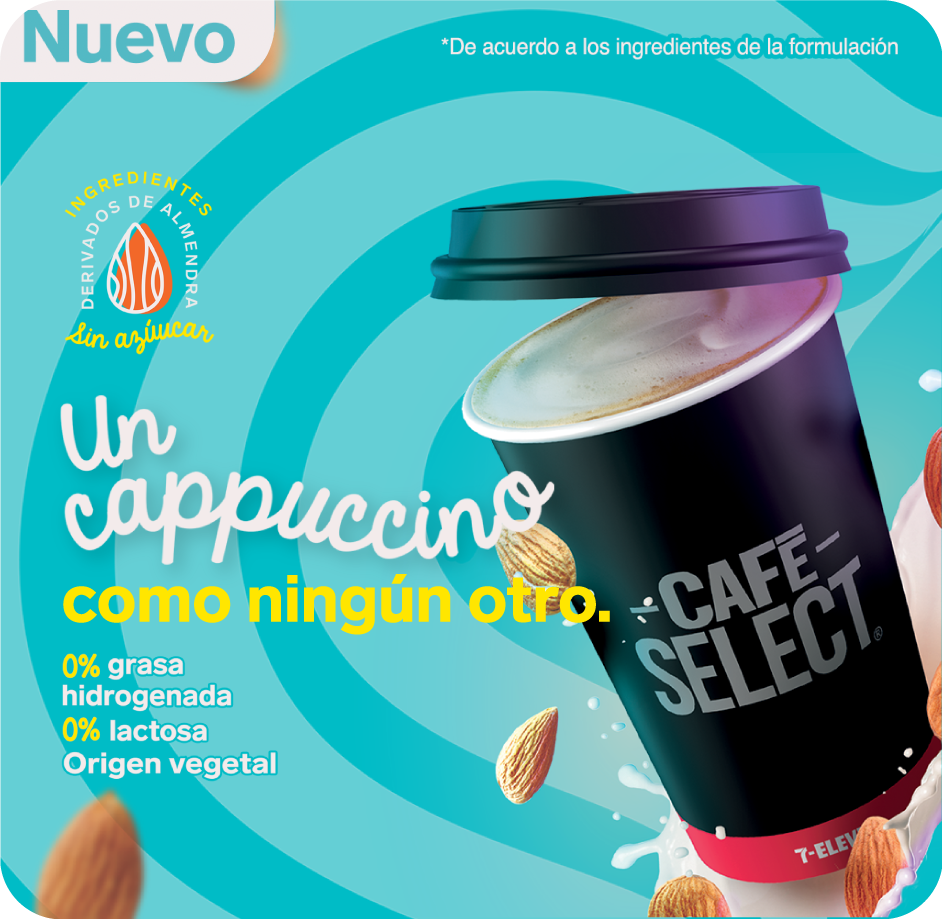 Café Select Cappuccino Base Almendras