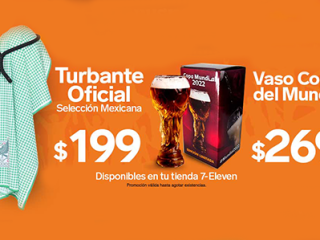 Turbante Oficial y Vaso Copa del Mundo