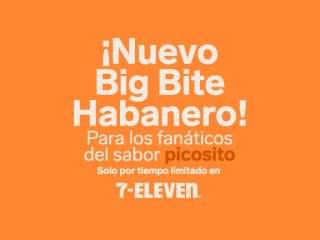 ¡Disfruta el sabor picosito del nuevo Big Bite Habanero!